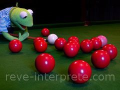 reve de billard - interpretation des reves