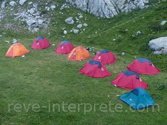 reve de camping - interpretation des reves