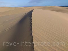 reve de sable - interpretation des reves